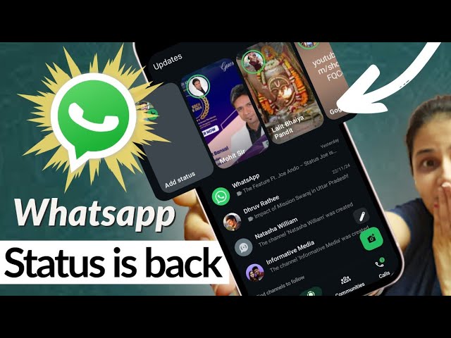 Whatsapp Latest Feature | Whatsapp Status is back