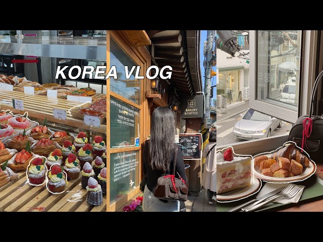 KOREA VLOG 🇰🇷 cafe hopping in seongsu, shopping in hongdae, standoil store, lotte outlets, seoul