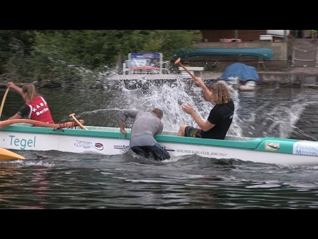 Wechsel- und Kameratraining in Berlin und Neubrandenburg - Baltic Outrigger Challenge Rügen 2014