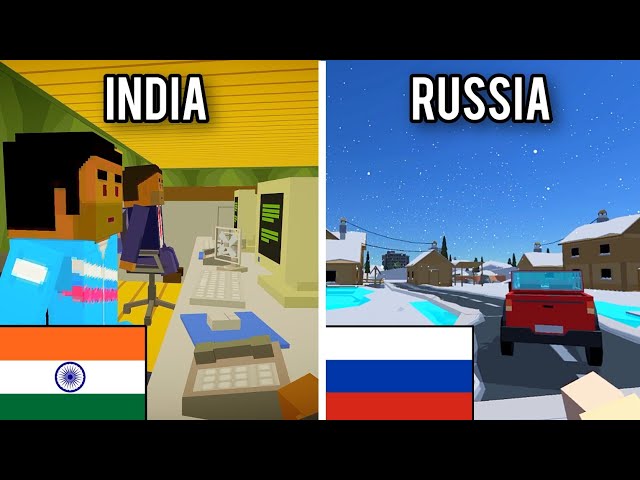 Countries portrayed by Simple Sandbox 2