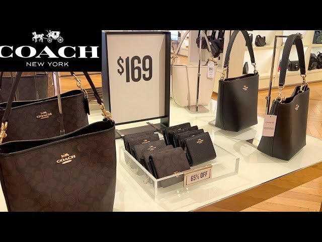 COACH OUTLET SALE ~up to 75% off HANDBAGS | SHOP WITH ME