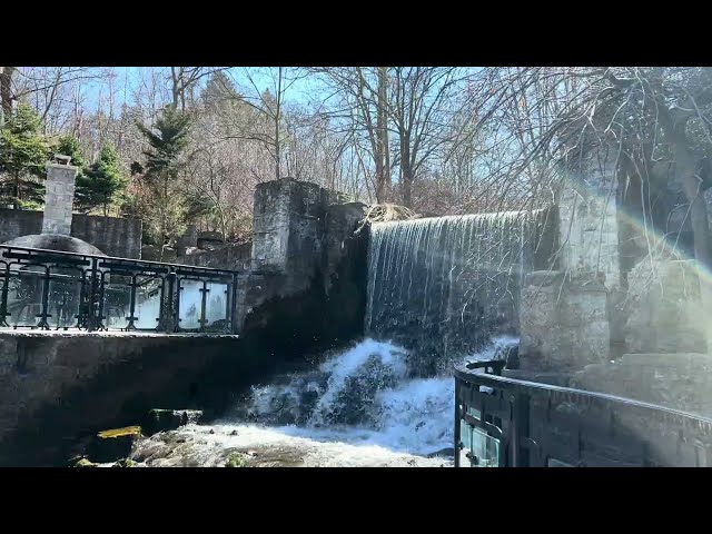 Discover the Majestic Ancaster Old Mill Waterfall