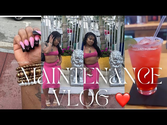 STRIPPER VLOG / MAINTENANCE VLOG / MIAMI / HAIR / NAILS / DATES