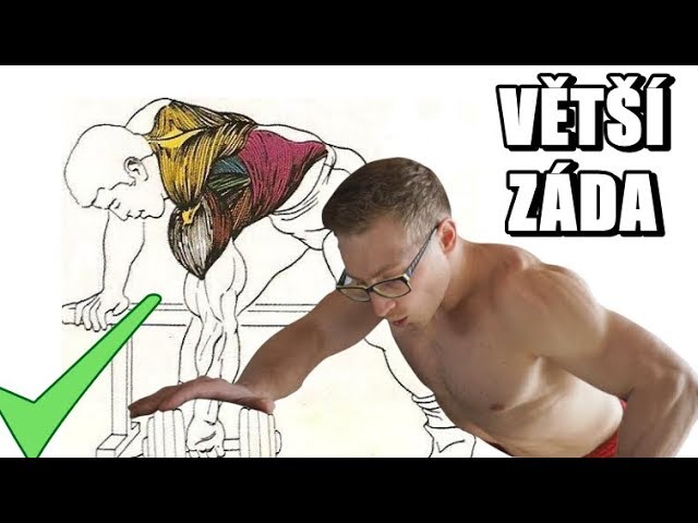 MOHUTNĚJŠÍ VRŠEK ZAD - PŘÍTAHY V PŘEDKLONU (Správná technika)