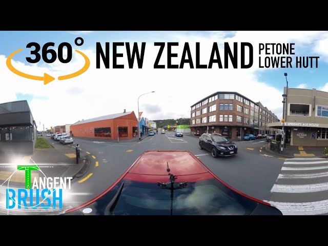 360° Drive - Petone Esplanade & Jackson Street, New Zealand 🇳🇿