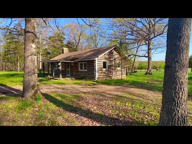 Owner Financed LOG CABIN on 21 Acres! One of a kind! 100% Owner Financed [$2,500 Down] JJ03B #cabin