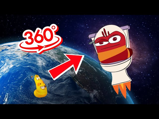 👽 Alien Invasion 360 VR 🌍 Red, Yellow, and Black Larva Unite in an Extraterrestrial Meme Adventure