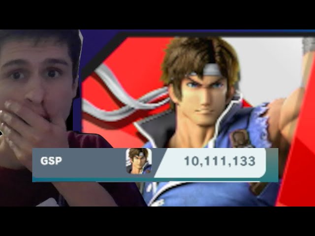 This is Richter at 10M GSP (Super Smash Bros Ultimate)