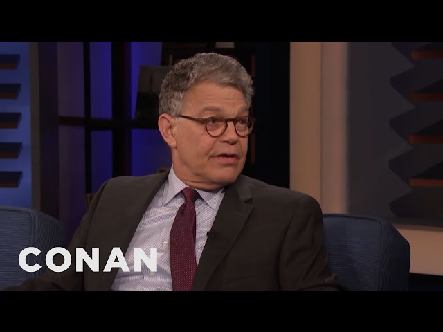 Al Franken Gets Frustrated Watching Senate Hearings | CONAN on TBS