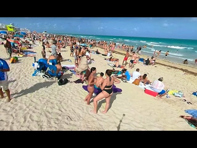 South Beach Spring Break Miami 360 VR