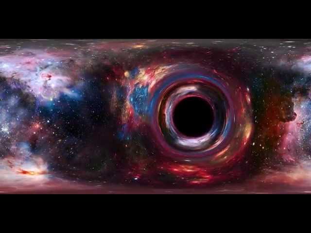 Orbiting and falling into a Black Hole 360° VR