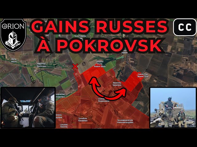 War in Ukraine: Russian advances east of Pokrovsk / Chernobyl attacked | ORION 02/14/2025