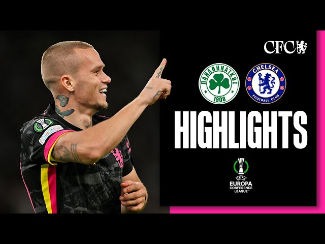 BLUES WIN IN ATHENS! | Panathinaikos 1-4 Chelsea | HIGHLIGHTS | UEFA Europa Conference League 24/25