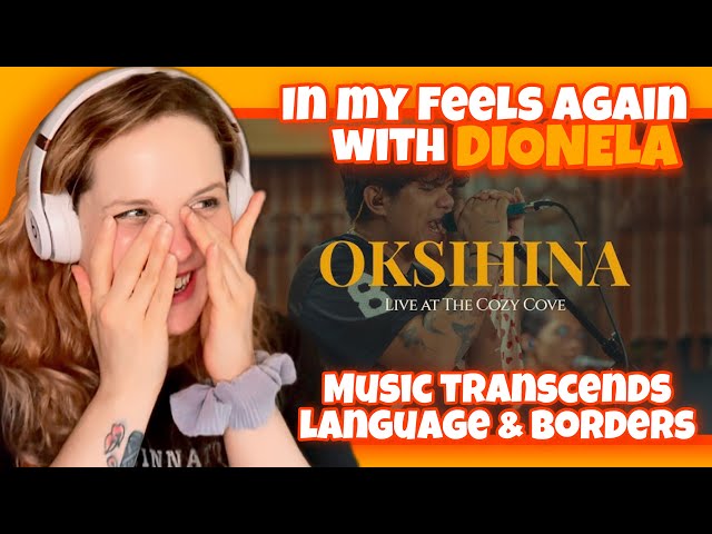 Dionela - Oksihina live at the Cozy Cove | RAIONHIME REACTS #dionela #cozycove #oksihina #reaction