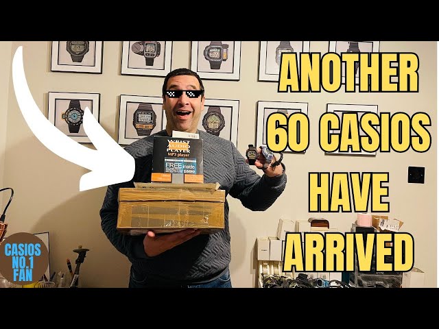 ANOTHER WATCH HAUL - 60 NEW OLD STOCK CASIOS HAVE LANDED