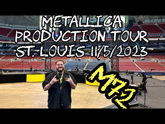 Metallica M72 Production Tour St. Louis 11/5/2023