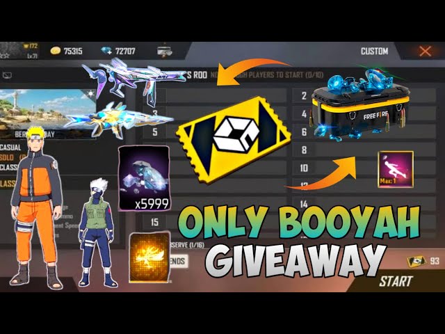 FREE FIRE LIVE CUSTOM ROOM GIVEAWAY| FF LIVE TEAM CODE GIVEAWAY | FF LIVE GIVEAWAY DJ ALOK |FF LIVE