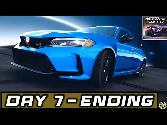 NFS No Limits | Day 7 - ENDING - 2023 Honda Civic Type R | Crew Trials