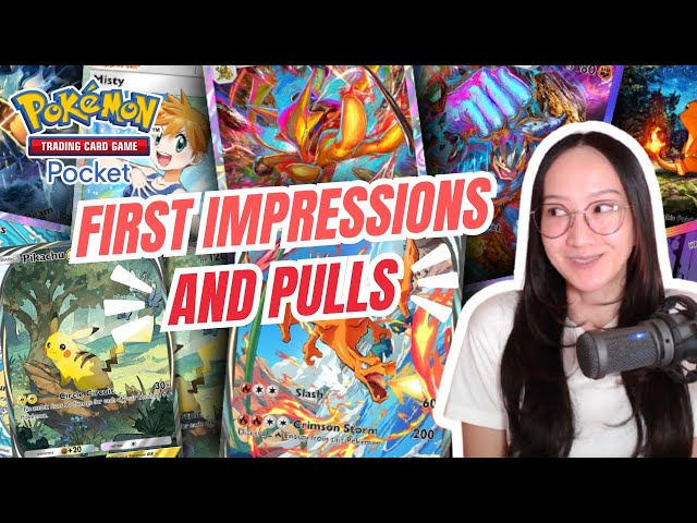 ✨ First Impressions & Pulls in Pokémon TCG Pocket ✨