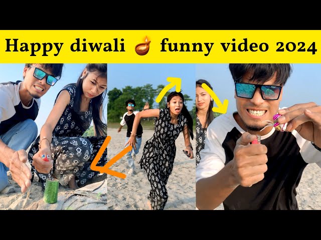 🪔 Diwali Special funny 🤣 videos || 2024 Funny new video || Asovvo chele & Ananya 🎇🪔🙈 !!