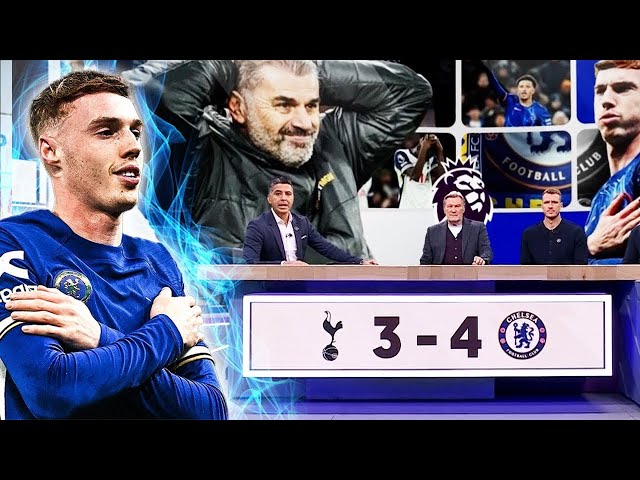 Tottenham vs Chelsea 3-4 Carragher & Wright Analysis🔥 COLE PALMER on fire 🔥Sancho interview Maresca