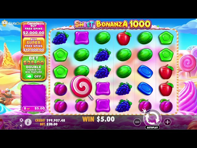 Sweet Bonanza 1000 - 25 FREE Spins Experience