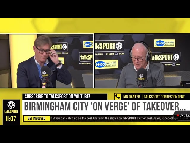 Birmingham City in line for a takeover but Talksport’s Simon Jordan isn’t impressed 👎🏽