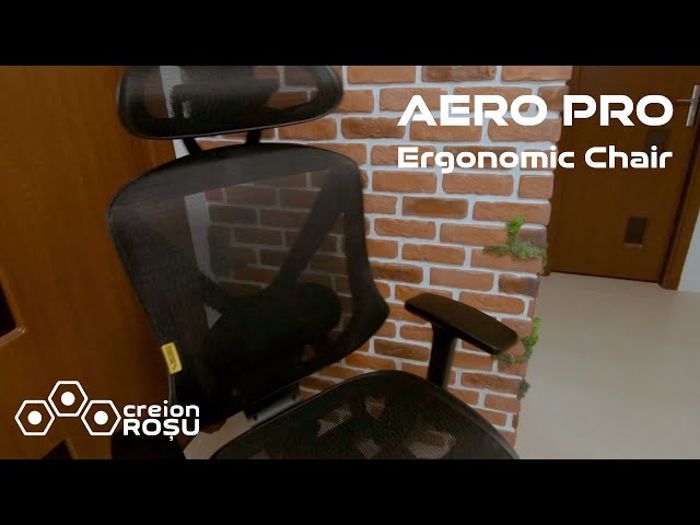 Aero Pro Ergonomic Chair features