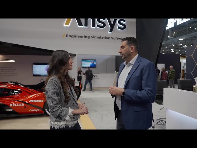 How Simulation Drives the Future of Connected Vehicles | Ansys at CES 2025