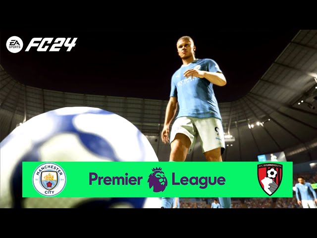 Manchester City vs AFC Bournemouth | Premier League #FC24 #PS5