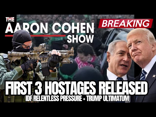 BREAKING: 3 Hostages Released: How Relentless IDF Pressure & Trump’s Ultimatum Forced Hamas to Cave