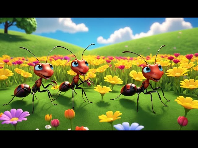 The Ants Go Marching | Fun and Educational Song for Kids | Nursery Rhymes & Kids Songs