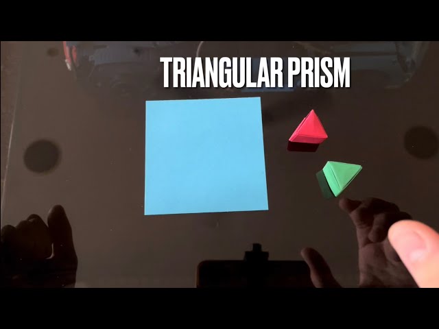 Origami Triangular prism (Anshul Gupta)