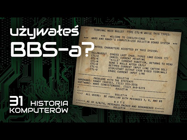 Używałeś BBS-a? - "Byte" 78/11-12 [HISTORIA KOMPUTERÓW 31]