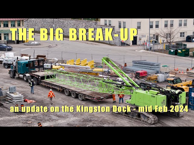 The Big Break-Up - an update on the Kingston Dock   4K