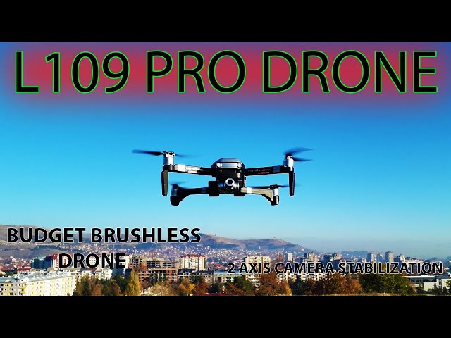 L109 Pro Drone - How To Calibrate, Video Footage, Gps Sensors Accuracy, Props Rotation Speed, Noise