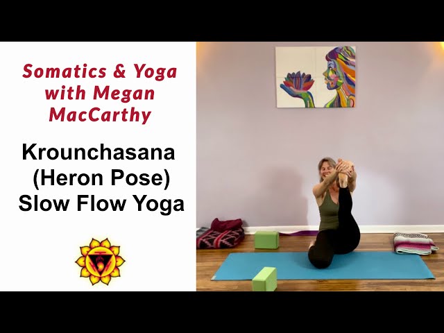 Krounchasana (Heron Pose) In Slow Flow Yoga