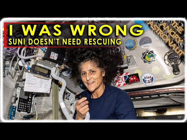 I was wrong!  NASA astronauts don't need Elon Musk to rescue them; especially Suni Williams!