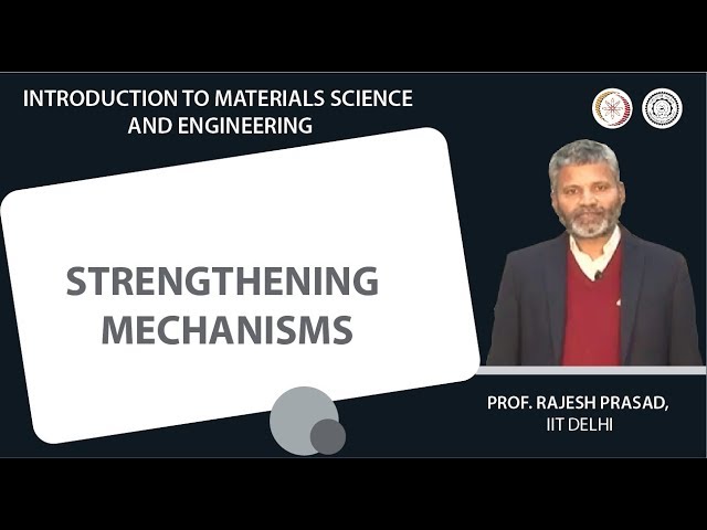 Strengthening mechanisms