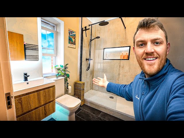 I Built My Dream Bathroom With ZERO Building Experience (DIY Renovation)