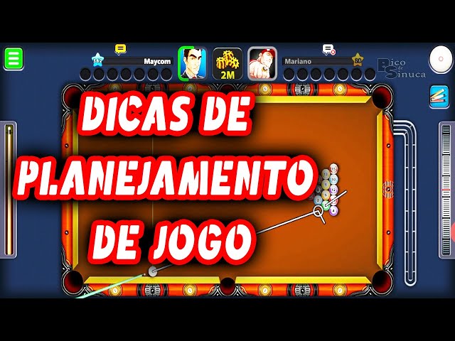 8 Ball Pool - Planejamento de jogo (Dicas)