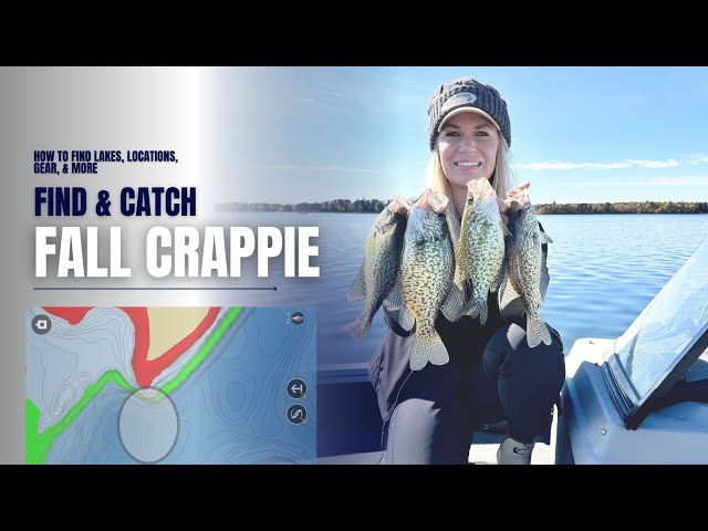 Locate and Catch Fall Crappie| Fall Crappie Fishing Guide