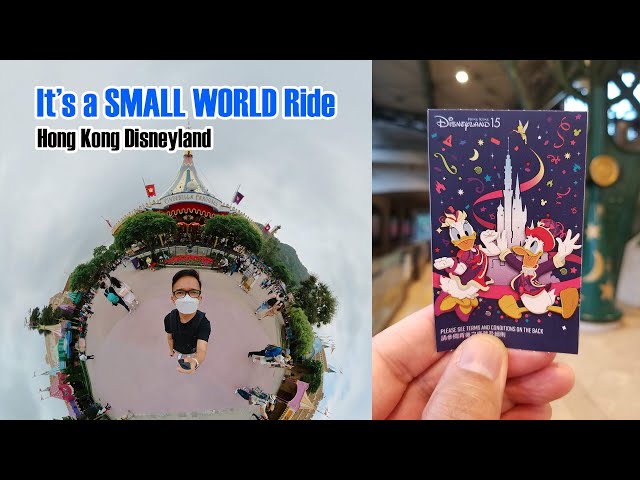 INSTA360 ONE X: SMALL WORLD Ride - Disneyland Hong Kong