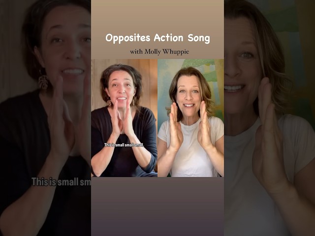 Opposites Action Song #remix #kidsmusic #movement #alanabanana #mollywhuppie