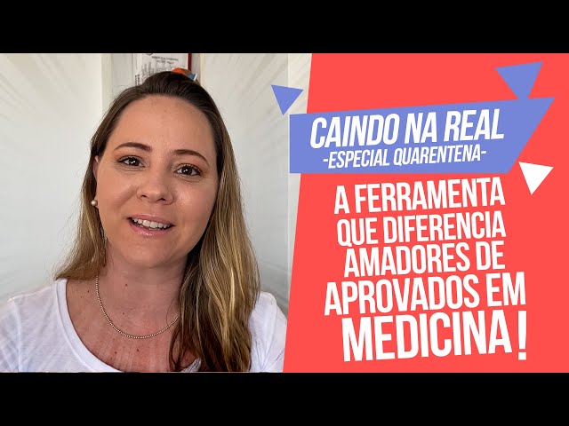 A ferramenta que diferencia amadores de aprovados em medicina! - Caindo na Real