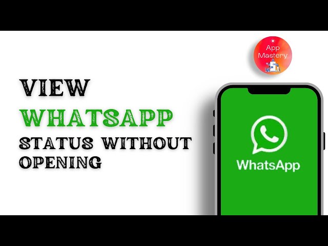 LIVE PROOF! How To View Whatsapp Status WITHOUT Opening