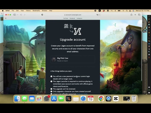 Creating a Jagex Account in 2023