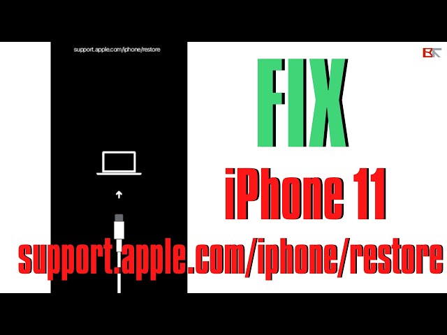 How to Fix support.apple.com/iphone/restore on iPhone 11 | Stuck at Recovery Mode Screen