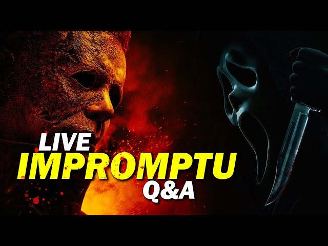 LIVE Q&A | Ask Me Anything | Let's Talk Horror