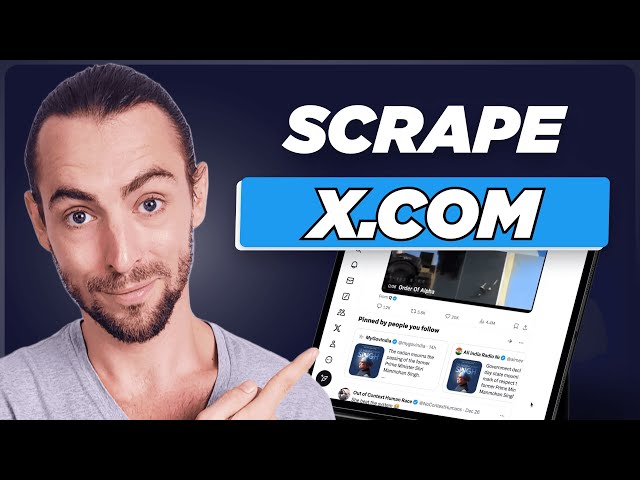 Scrape Twitter (X.com) In 5 Minutes Or LESS (Seriously)